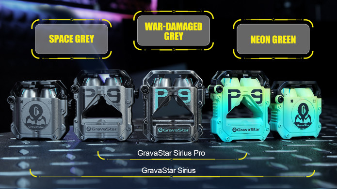 GravaStar Sirius Earbuds: Strong bass. Low latency | Indiegogo