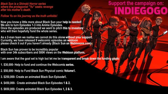 Lets Check Out The Black Sun Anime Trailer BlackSun BlackSunManga  Webtoons  YouTube