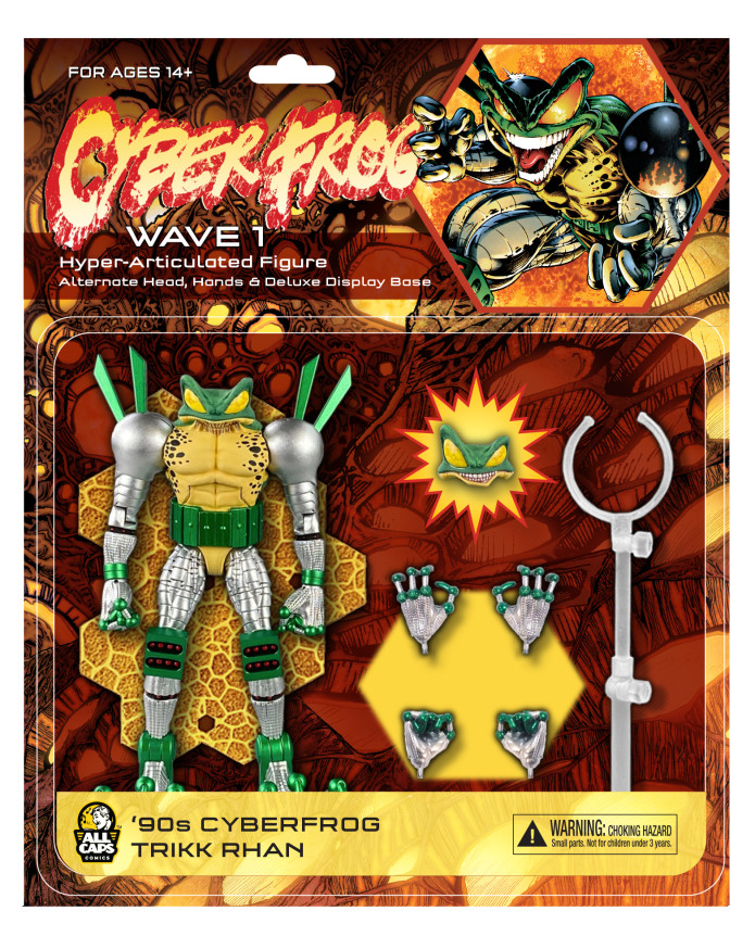 1st Wave CYBERFROG Action Figures! | Indiegogo