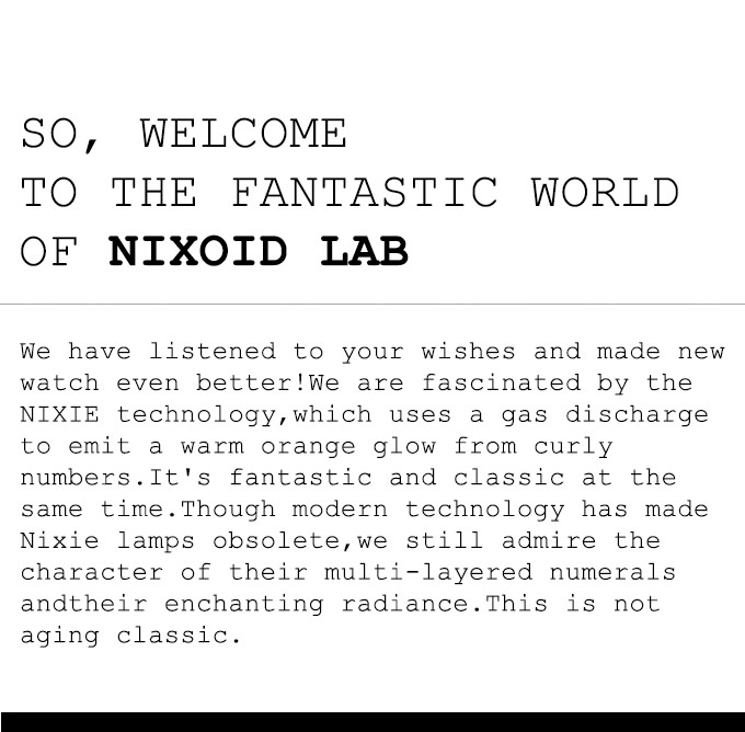 NIXOID NEXT : nixie watch 2021 | Indiegogo