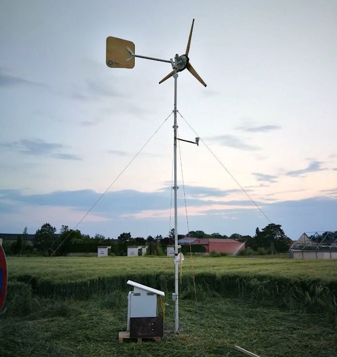 Turbine on our performance test site in Austria