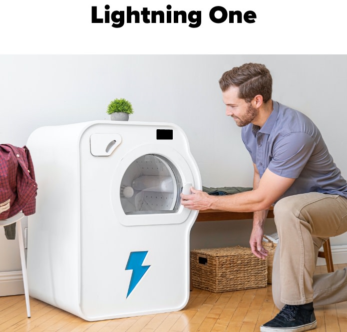 Lightning One: Cleaner Laundry in Half the Time