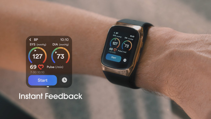 YHE BP Doctor: A new AMOLED smartwatch that measures blood