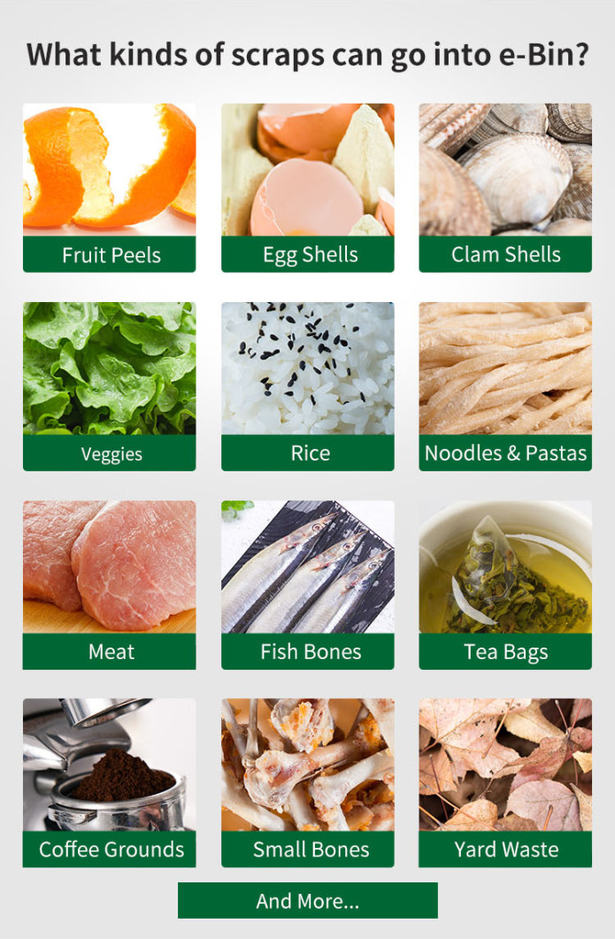 Zepan eBin Turn Food Waste to Compost in 1.5 hrs Indiegogo