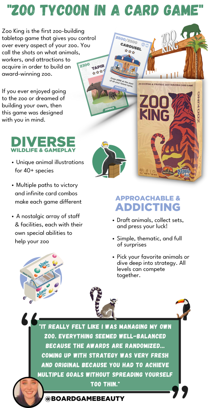 Zoo Tycoon board game turns the PC classic into cardboard