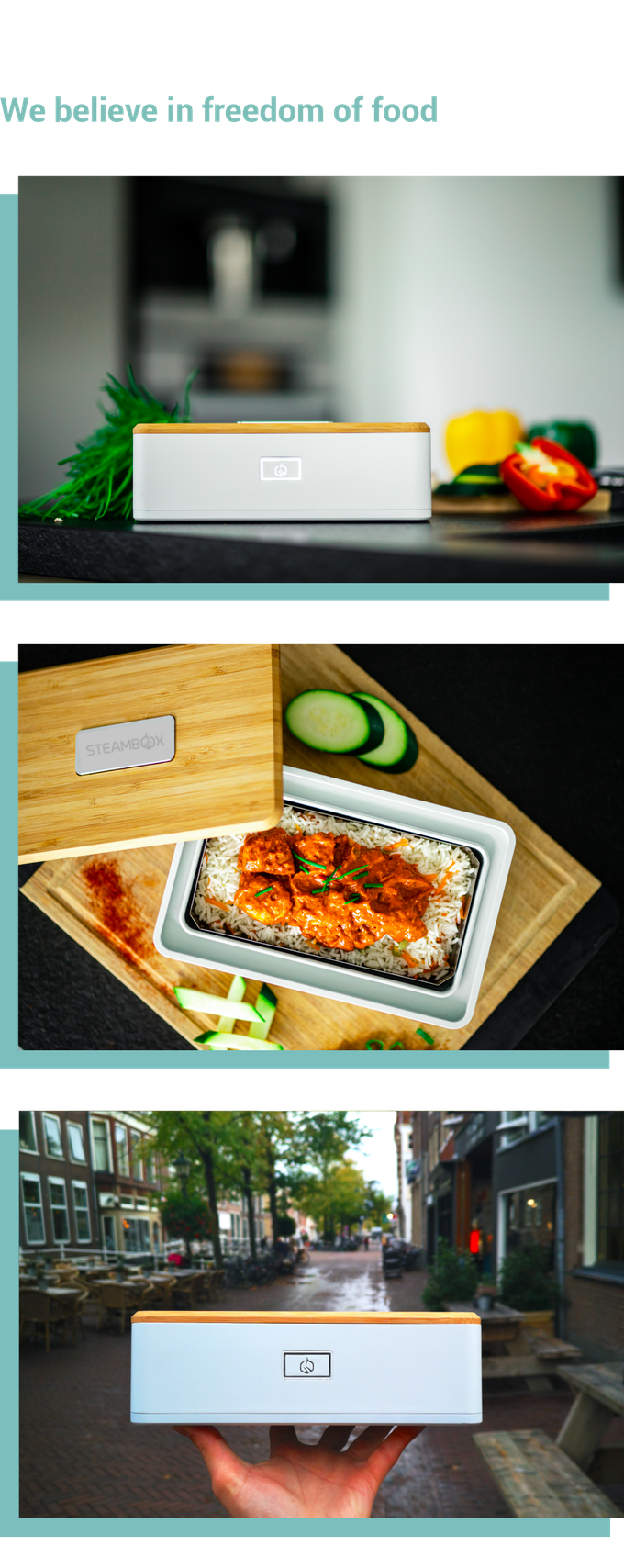 Food Container - Steambox