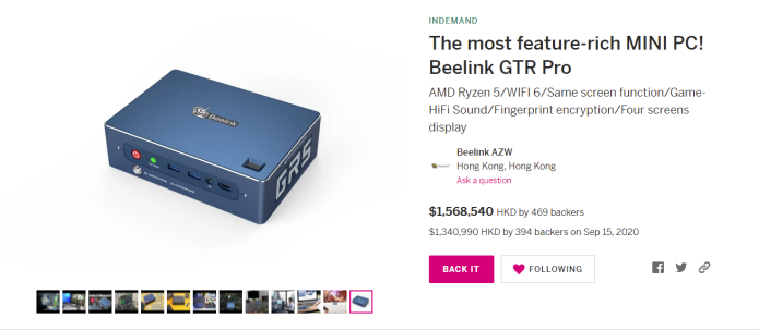 The most feature-rich MINI PC! Beelink GTR Pro