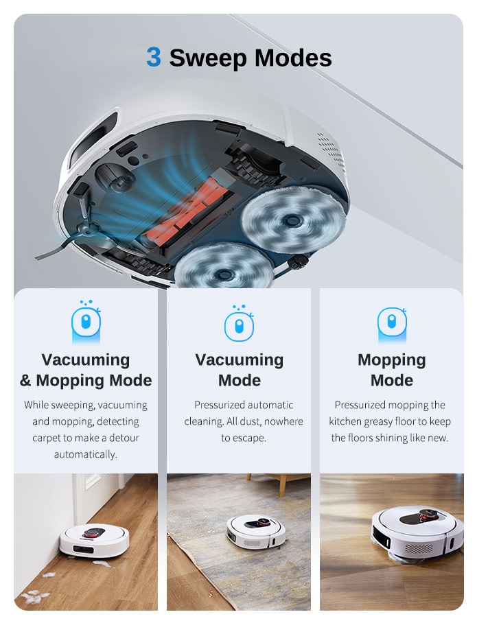 ROIDMI EVA: Self-Cleaning & Emptying Robot Vacuum