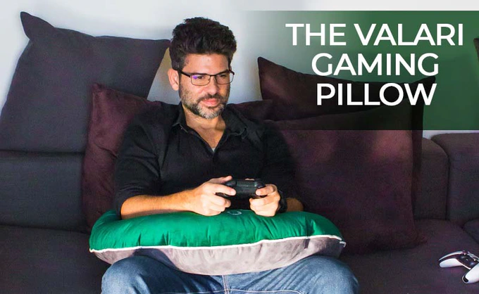  Rare Valari Gaming Pillow, Ergonomic Gaming Lap Pillow  Provides Wrist & Elbow Support, Reduces Shoulder & Neck Pressure