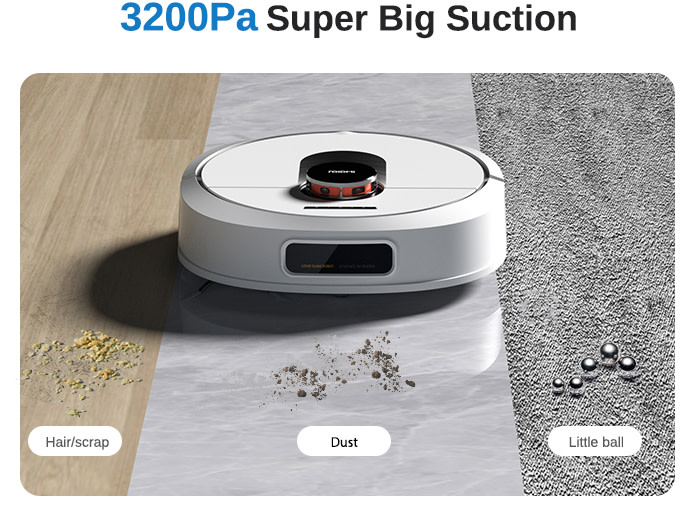 ROIDMI EVA: Self-Cleaning & Emptying Robot Vacuum