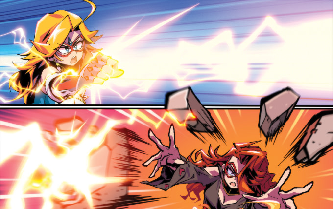 Climax of the first saga of Kamen America.
