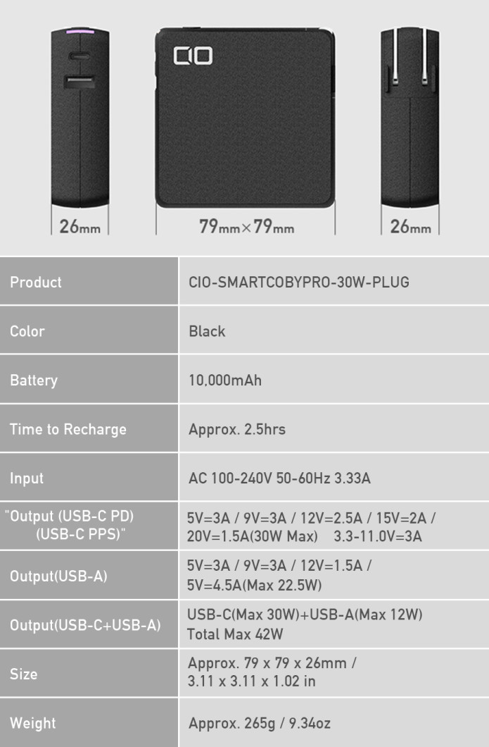 The World's Smallest Built-in Plug Power Bank | Indiegogo