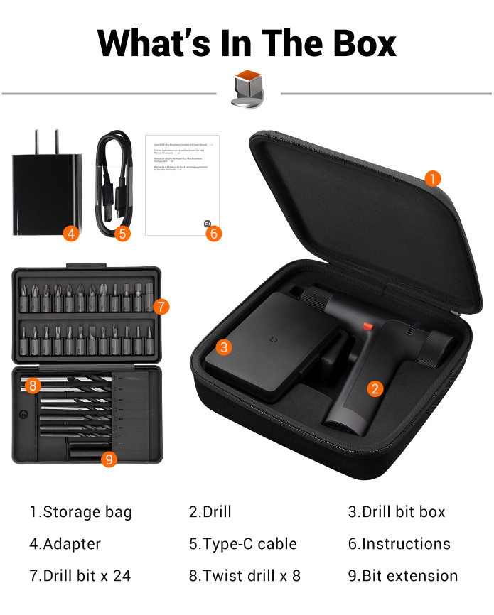 Destornillador Eléctrico Xiaomi 12V Max Brushless Cordless Drill