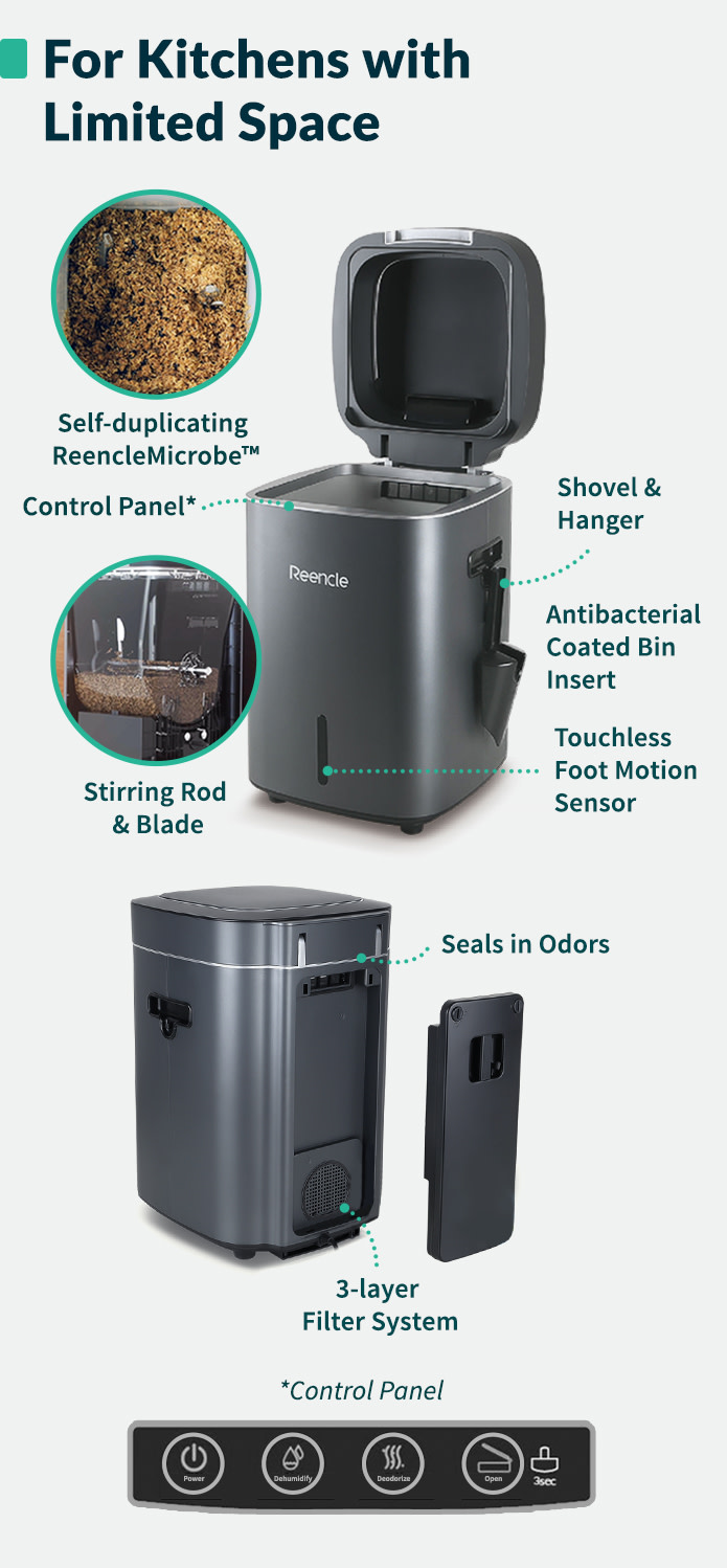 Reencle Home Composter review: Fertilizer from food waste