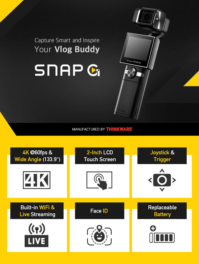 SNAP-G: Smart 3-Axis Gimbal Camera | Indiegogo