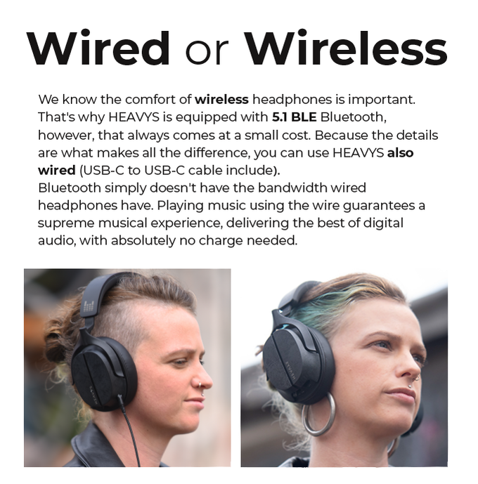 HEAVYS - Headphones Engineered For Heavy Metal | Indiegogo