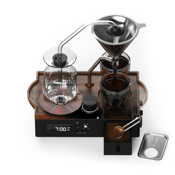 An Alarm Clock Serving You Fresh Coffee