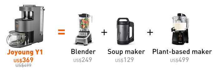 .com Joyoung Blender Blenders for Kitchen with LED