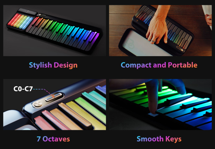 PopuPiano Smart Portable Piano | Indiegogo