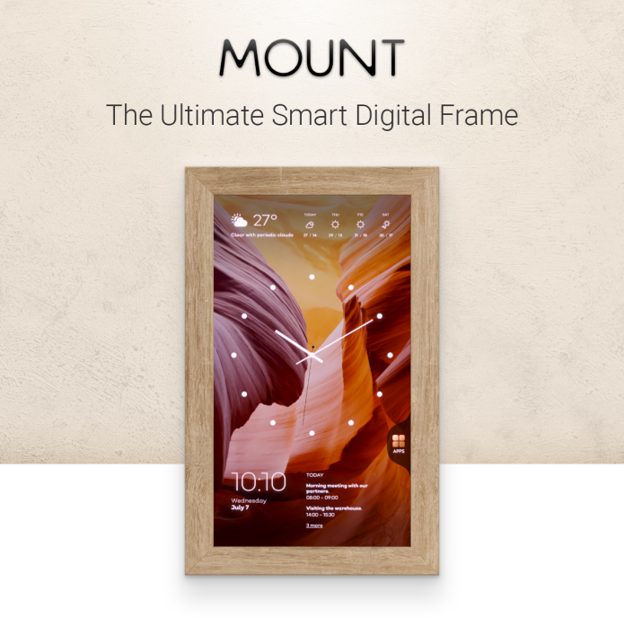 Mount: The Ultimate Smart Digital Frame