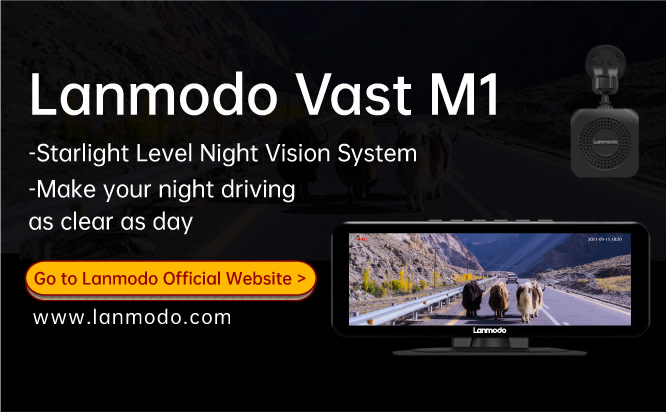 Lanmodo Vast M1: Night Vision System with Dashcam | Indiegogo