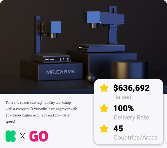 Mr Carve M3: Laser Engraver For All Materials