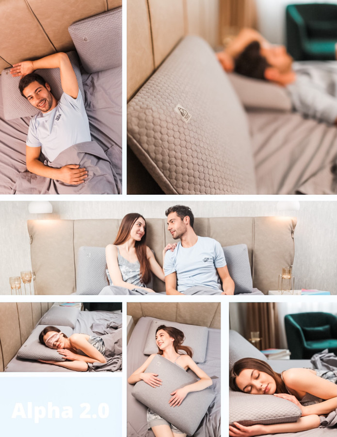 Alpha Pillow 2 carbon-infused memory foam pillow has pure silver tech to  self-clean » Gadget Flow