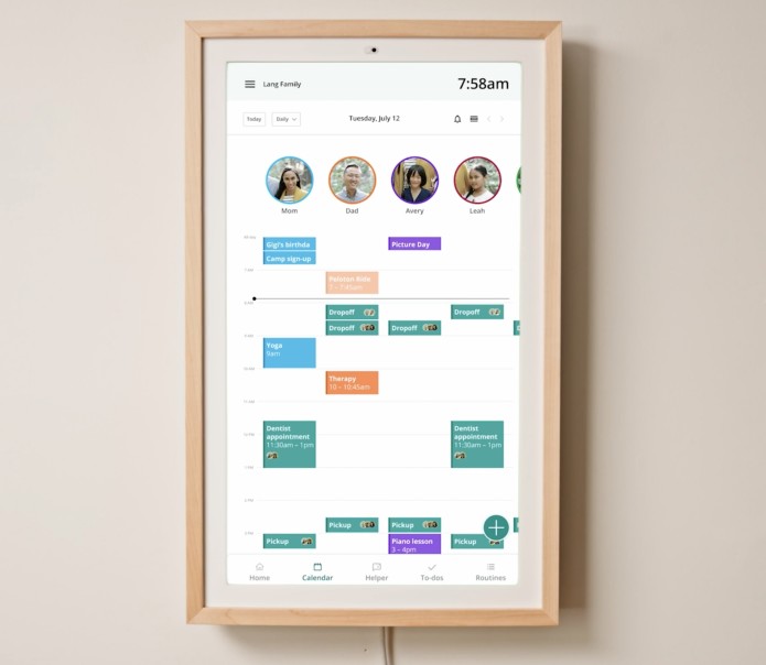 Hearth Display Family Bulletin Board, Reimagined CrowdFund.News