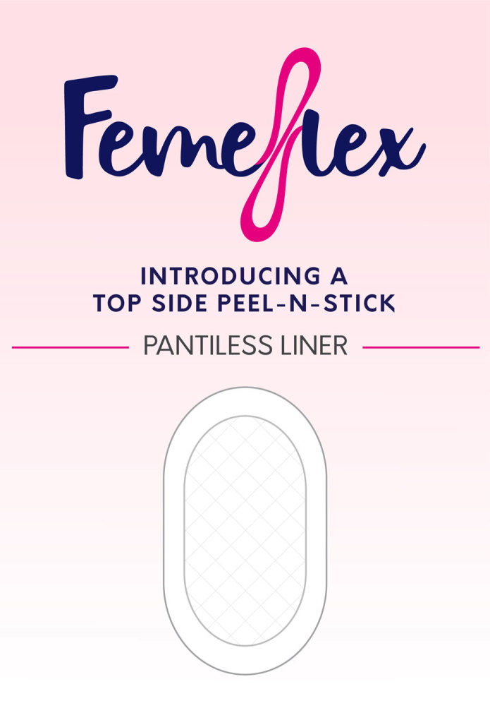  Femeflex Pantiless Panty Liners - Travel Pack (4 Count