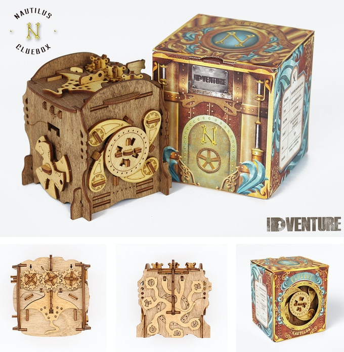 Escape Room: ClueBox by idventure Camelot AND Labyrinth 