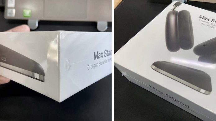 Max Stand, un support qui charge les AirPods Max sur Kickstarter