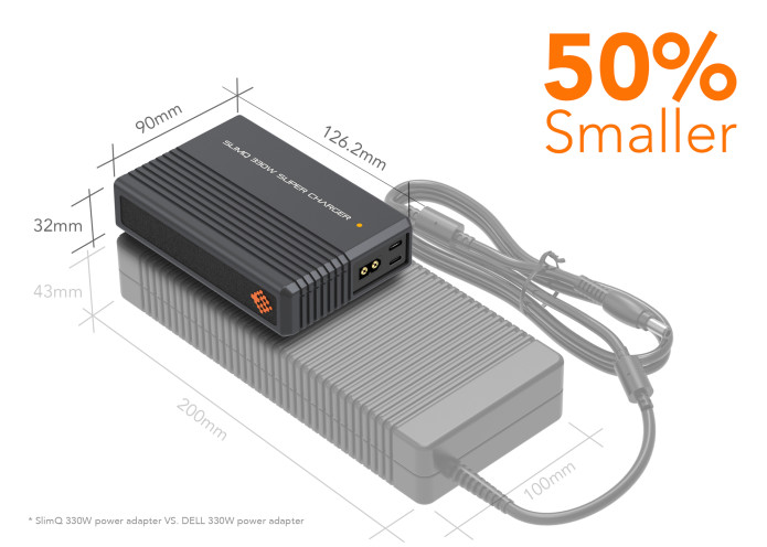 USB-C power adapter for laptops & gaming devices