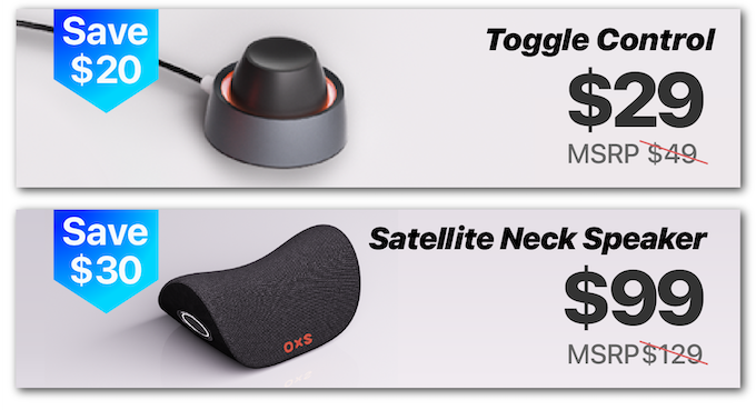 OXS Thunder 7 1 2 Game Sound System Neck Speaker Indiegogo OXS Thunder 7 1 2 Game Sound System Neck Speaker Indiegogo