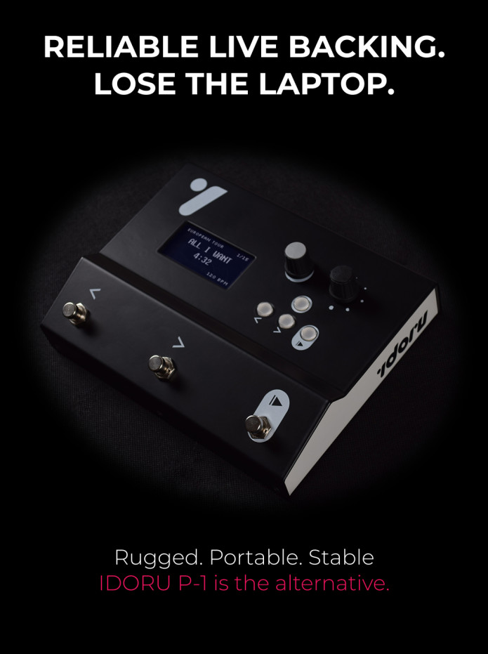 Idoru P1 Backing track player for live musicians Indiegogo