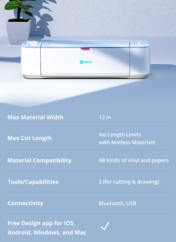 Loklik Crafter: Cutting Machine For Diy Beginners 