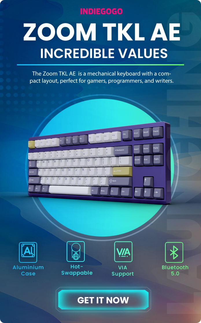 Meletrix TKL AE: Keyboard Customization Made Easy | Indiegogo