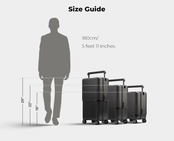 VELO Luggage: 3-in-1 Expandable Hardside Luggage