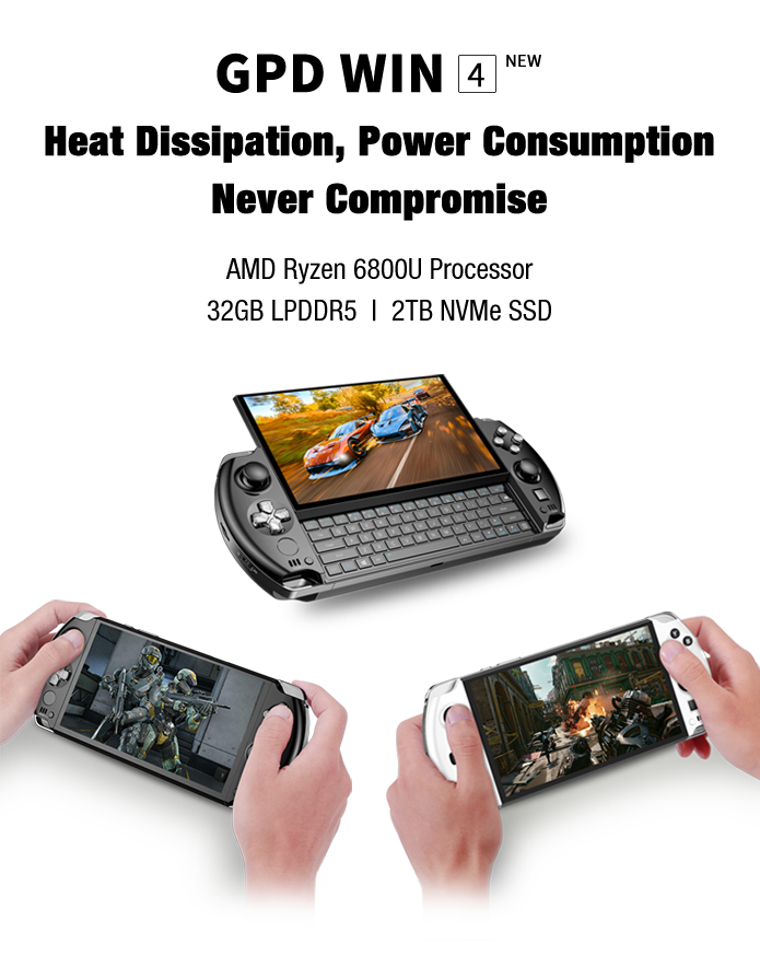 GPD Win 4 : la console portable qui veut les gouverner tous, même
