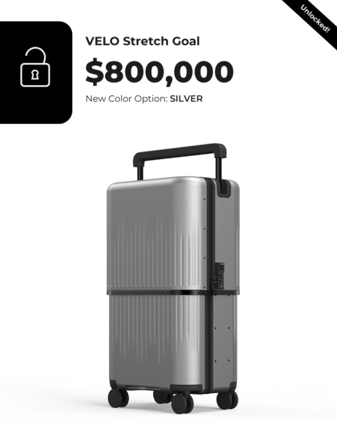 VELO Luggage: 3-in-1 Expandable Hardside Luggage