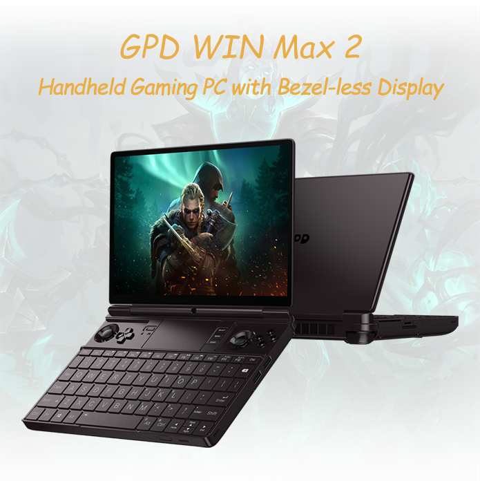 GPD WIN Max 2 Handheld Gaming PC 4G LTE AMD 6800U | Indiegogo