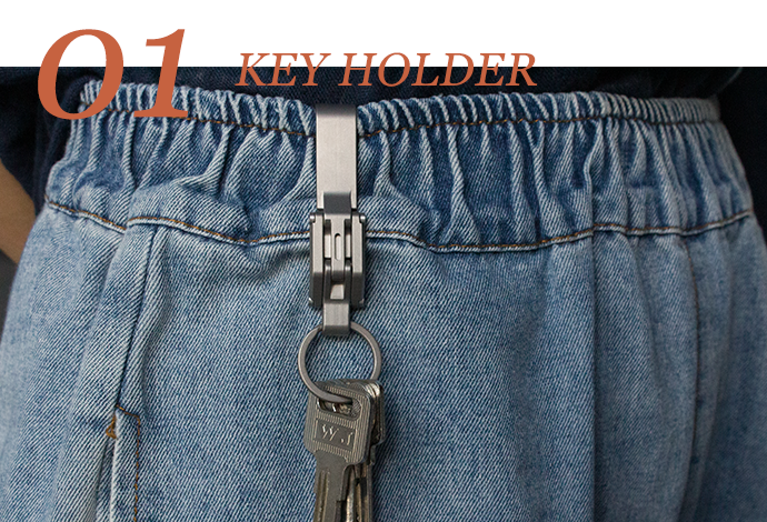 Belt Key Holders and Key Rings  Carry keys on your pants or belt