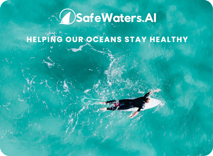 SafeWaters.AI Shark Attack Risk Forecast App Indiegogo