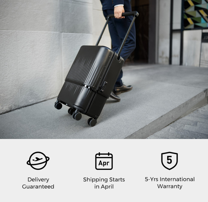 VELO 3-in-1 expandable hard-side luggage switches between 3 different  suitcase sizes » Gadget Flow