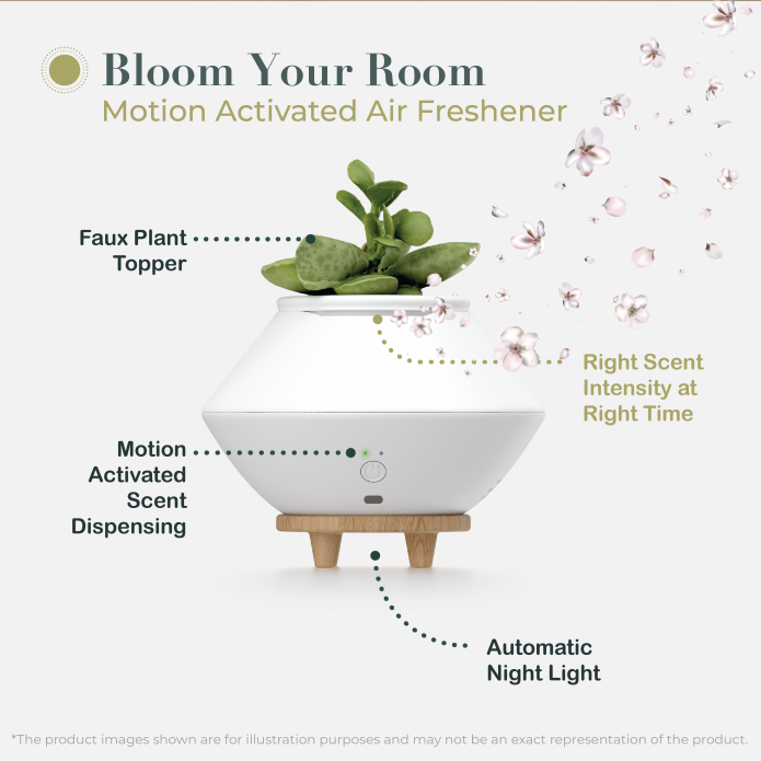 Bloom Motion Activated Air Freshener Indiegogo