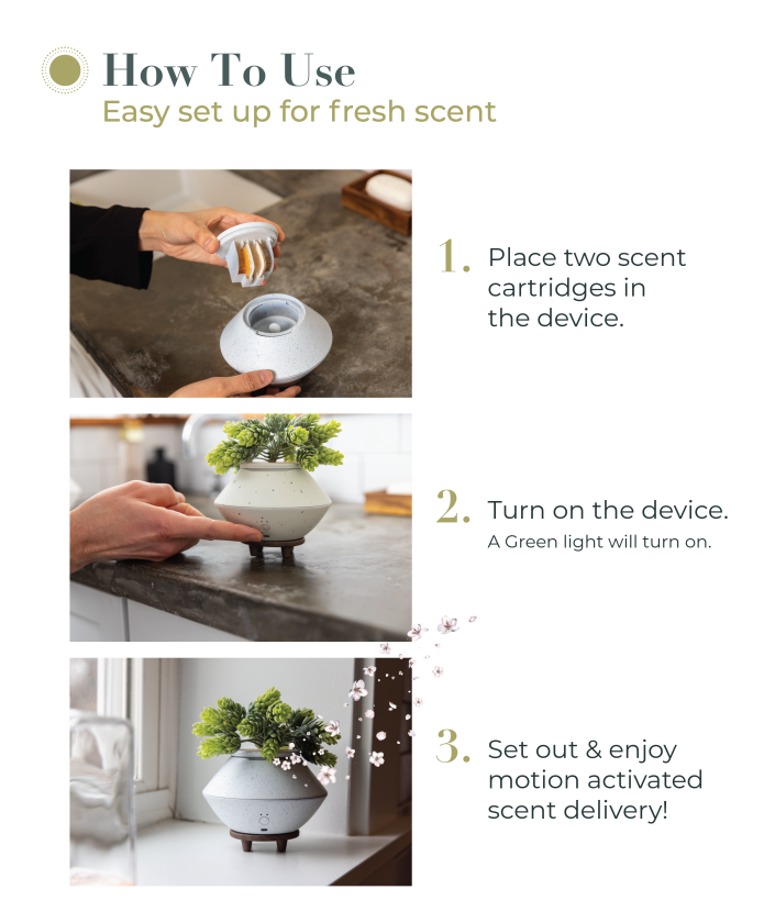 Bloom Motion Activated Air Freshener Indiegogo