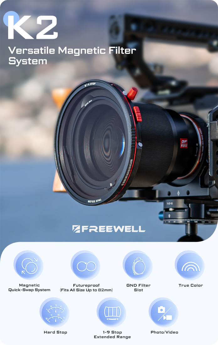  Freewell Magnetic Quick Swap System 67mm Blue Streak  Anamorphic Effect Filter : Electronics