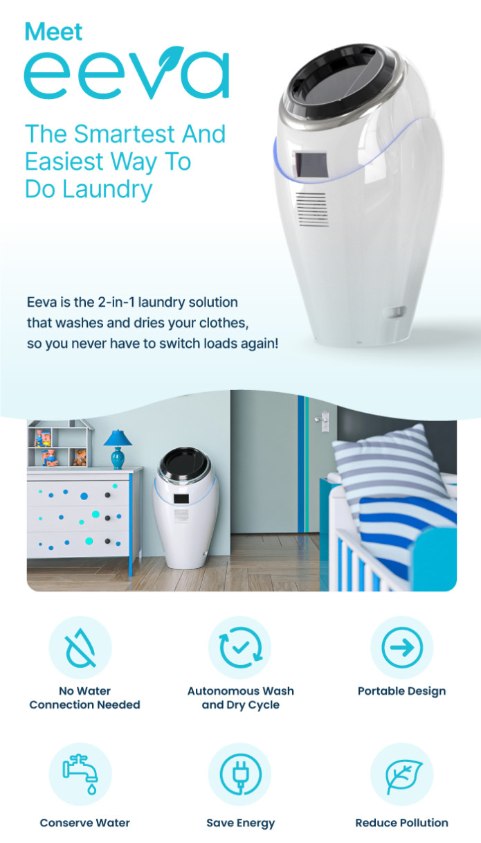 Dry your clothes on holiday with the Portable Laundry Dryer 