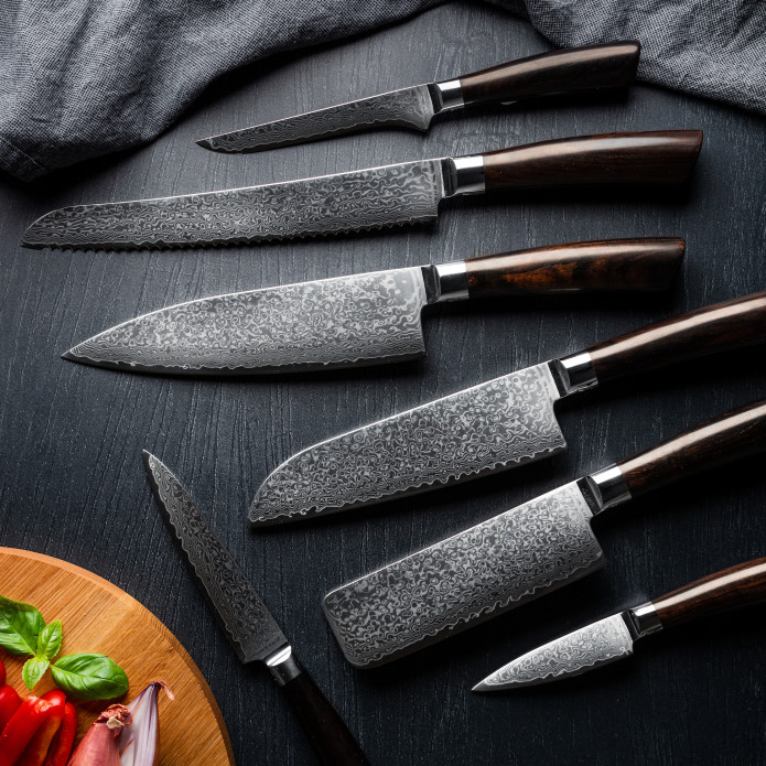 Qknives - The perfect kitchen knife series