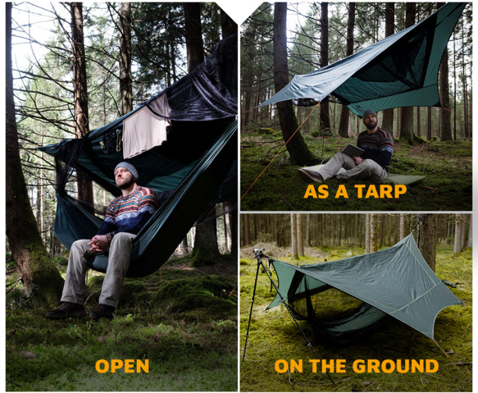 Traveller Camp 3In1 UltraLight Camping Gear Indiegogo