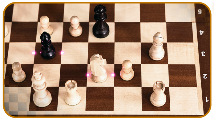 iChessOne: Wooden Foldable Electronic Chessboard